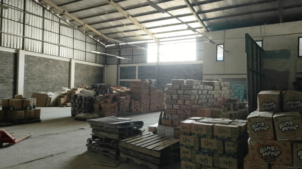 Gudang di Kawasan Industri Satria Raya Caringin Babakan Ciparay Bandung